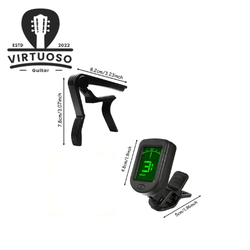 GuitarVirtuoso™️ Guitar Tuner Clip