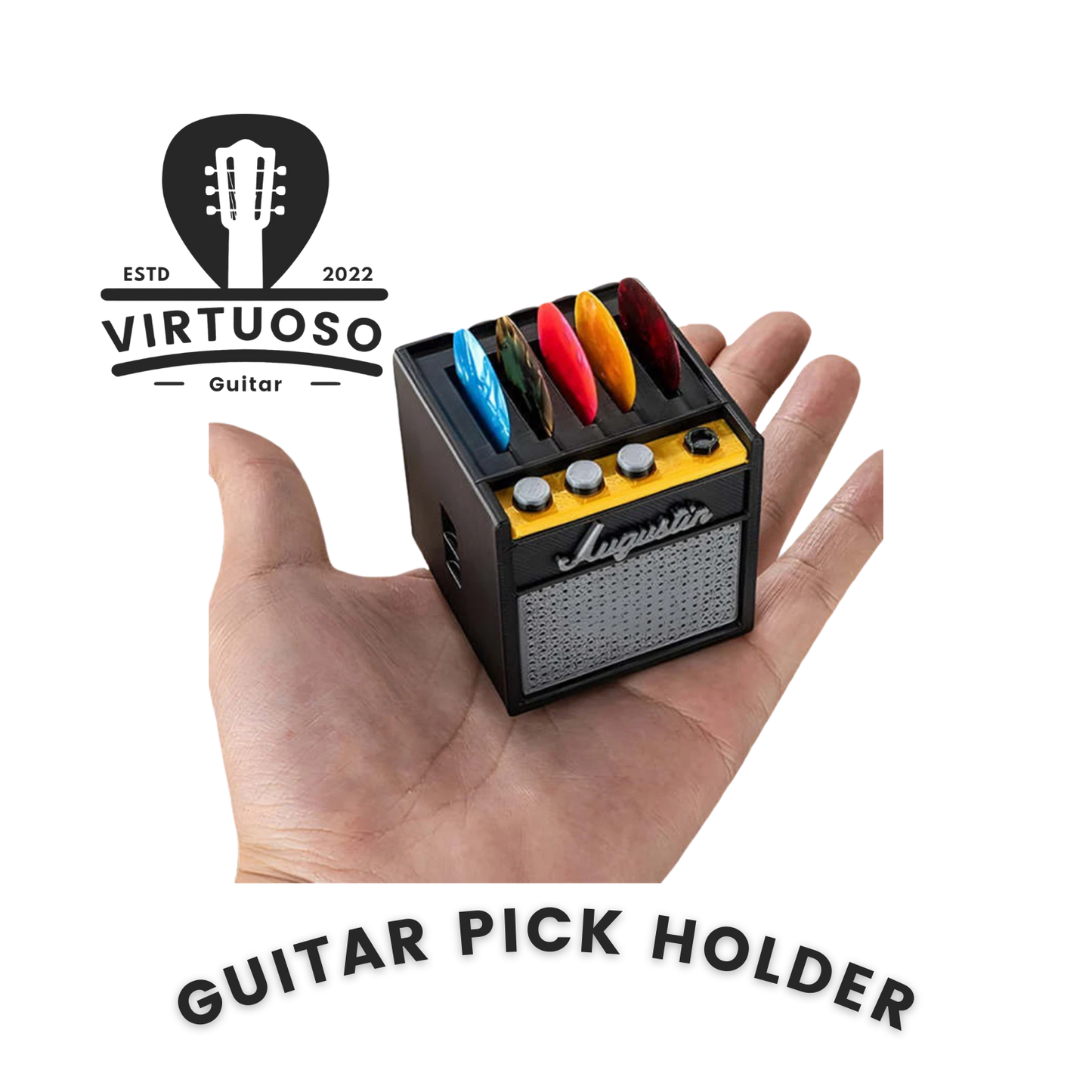 GuitarVirtuoso™️ Guitar Pick Holder